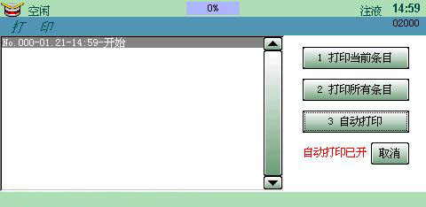 打印界面_打開自動打印